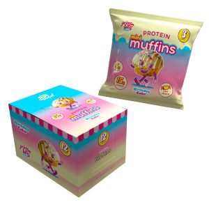 Alpha Prime Bites Protein Mini Muffins - 12 Pack, Birthday Cake